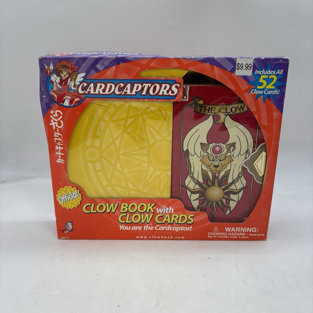 Card Captors 2000 Clow Book w/Clow Cards Open Box Complete S112